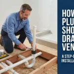 How to Plumb a Shower Drain Vent : A Step by Step Guide for DIYers