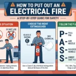 How to Put Out an Electrical Fire: Safe Steps and What Never to Do
