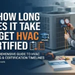 How Long Does It Take to Get HVAC Certified? Full 2026 Timeline