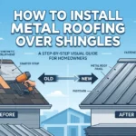 How to Install Metal Roofing Over Shingles: Step by Step Guide Costs and Problems