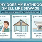 Why Does My Bathroom Smell Like Sewage? 7 Causes Fixes and When to Worry
