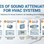 Types of Sound Attenuators for HVAC Systems: The Complete Guide