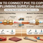 How to Connect PVC to Copper Plumbing Supply  Drain Guide