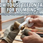 How to Use Teflon Tape for Plumbing: Simple Steps Color Chart and Common Mistakes